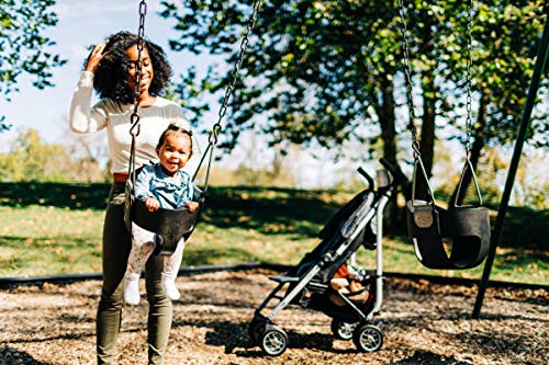 Safety 1st Step Lite Compact Stroller, Lightweight Aluminum Frame, 15 lbs, Greyhound I978