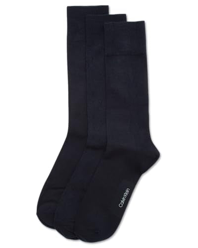 Calvin Klein Men's Dress Socks 6 Pack Patterned Crew Z97746