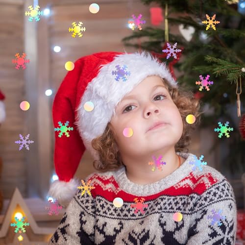 MARFOREVER Christmas Confetti Glitter Tree Table Decorations F780213