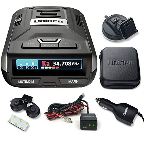 Uniden Uniden R1 Extreme Long Range Radar Laser Detector 360 Degree Dsp Voice Alert, 1.1 Lb