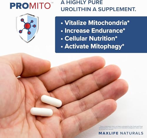 ProMito Urolithin A Supplement 500mg, 28 Capsules S174