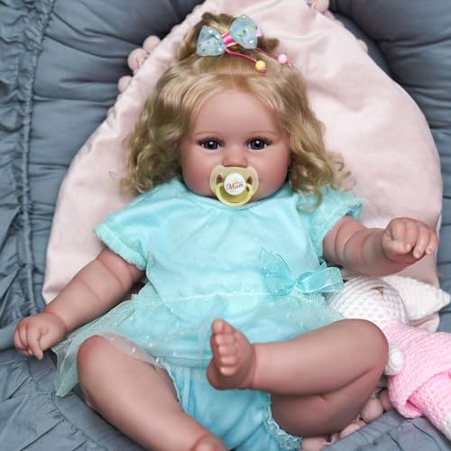 JIZHI Lifelike Reborn Baby Doll 20 Inch Realistic Newborn with Gift Box S162