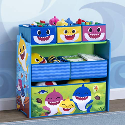Delta Children 6 Bin Toy Storage Organizer, Disney Princess G9256