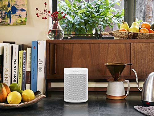 Sonos One (Gen 2) Smart Speaker with Alexa Built-In, White Y430721