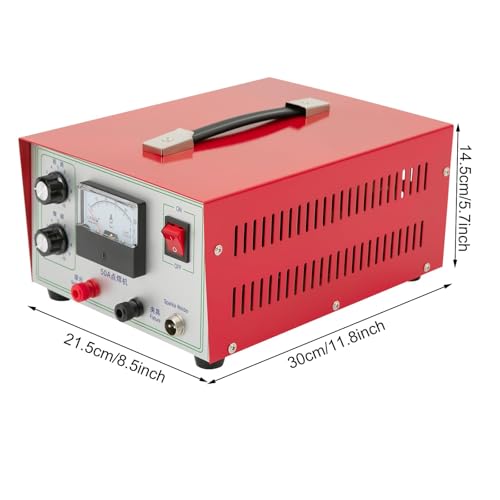 Jewelry Spot Welder, 500W Adjustable Pulse Welding Machine with Foot Pedal B1280