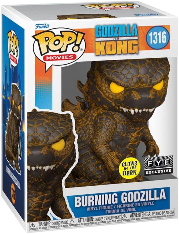 Funko Pop! Animation Vinyl Burning Godzilla (GW) 9cm Q49918