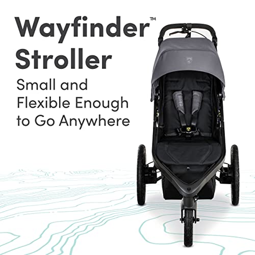 BOB Gear Wayfinder Travel System, Infant Car Seat and Stroller Combo L223