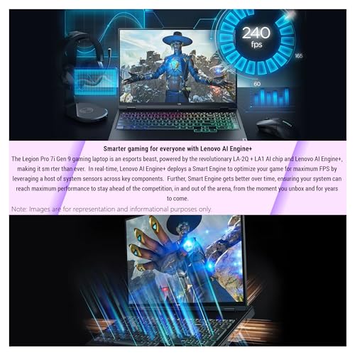 Lenovo Legion Pro 7i Gen 9, 16" RTX 4090, 64GB RAM, 2TB SSD, Windows 11 B388