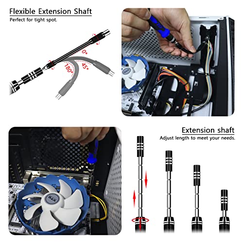 135 in 1 Precision Screwdriver Set for Laptop, PC, Phone & Console Repair F85806