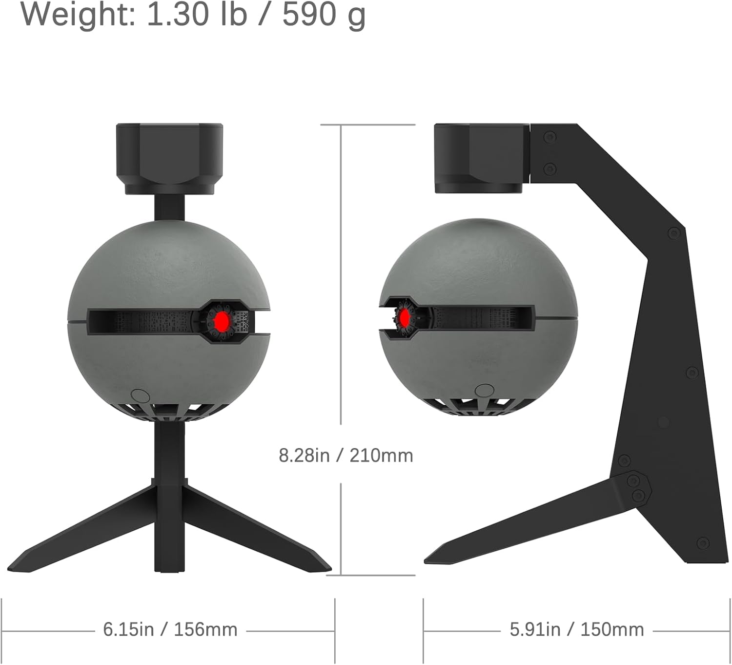 SK1 Magnetic Levitation Bluetooth Speaker with Aluminum Alloy Base Y477219