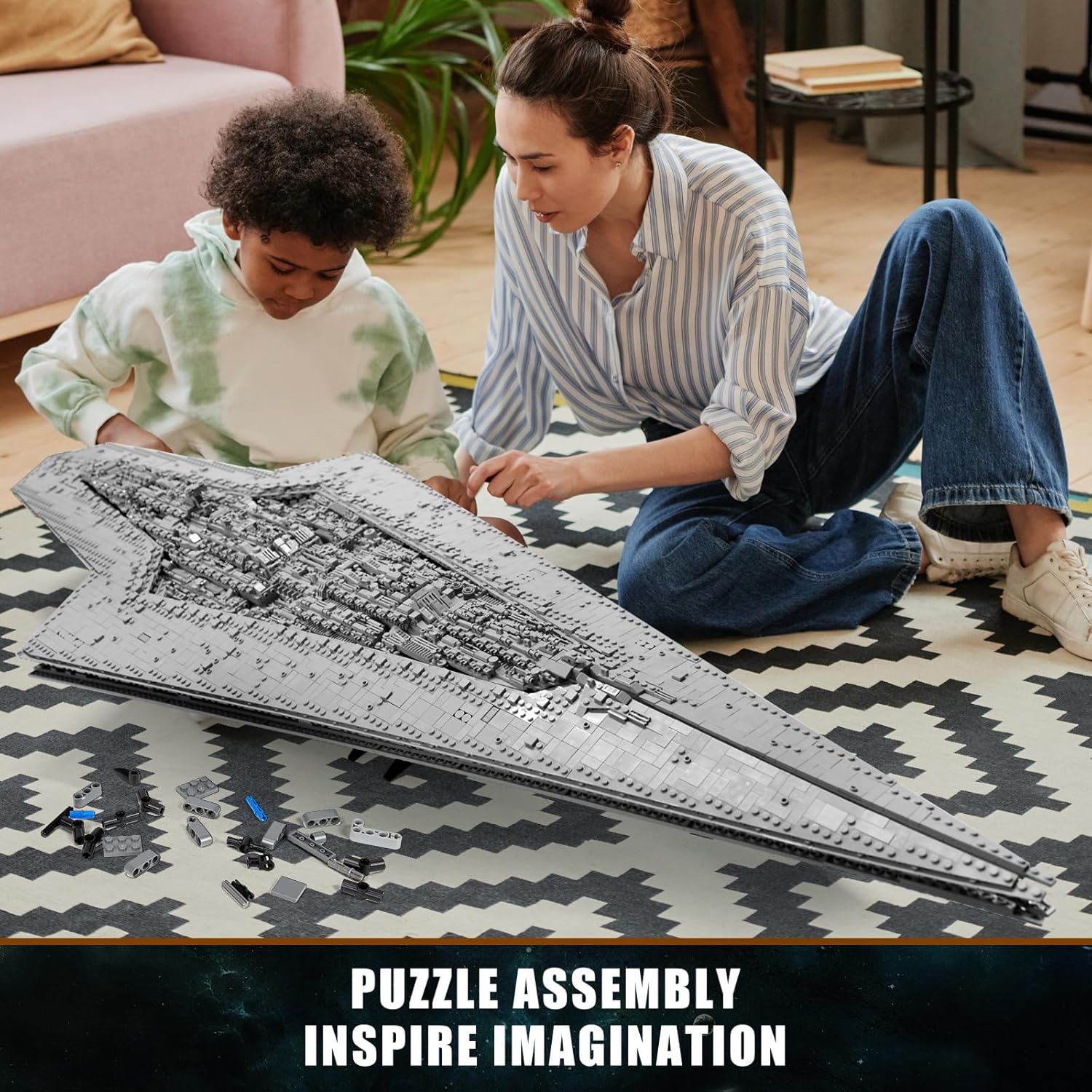 MOC Super Star Destroyer Building Set UCS Executor-Class Dreadnought Blocks for Adults Q9044