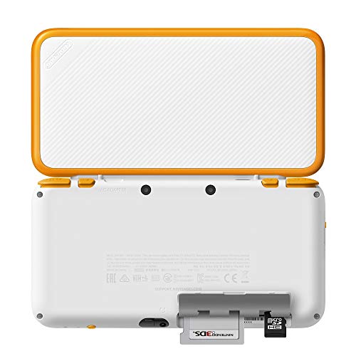 Nintendo New 2DS XL White + Orange (Renewed) D77093