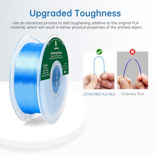 Glow in The Dark PLA 3D Printer Filament 1.75mm Multicolor 1KG Spool K36044