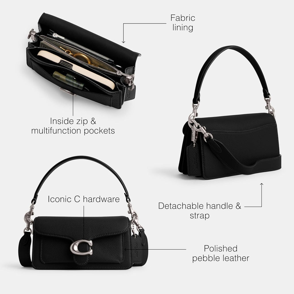 Coach Tabby Shoulder Bag 20, Black N3208