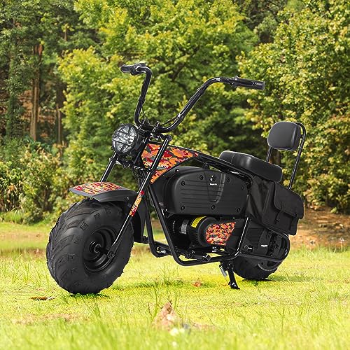Oryxearth Electric Mini Dirt Bike 36V 1000W for Kids, Camo Blue & Yellow V8523