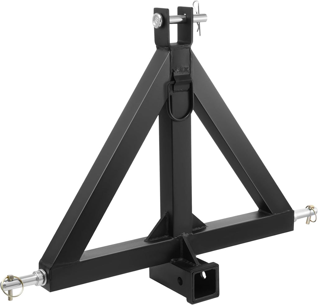 VEVOR 3 Point Hitch Receiver 2" Trailer Hitch Adapter with Pins W262