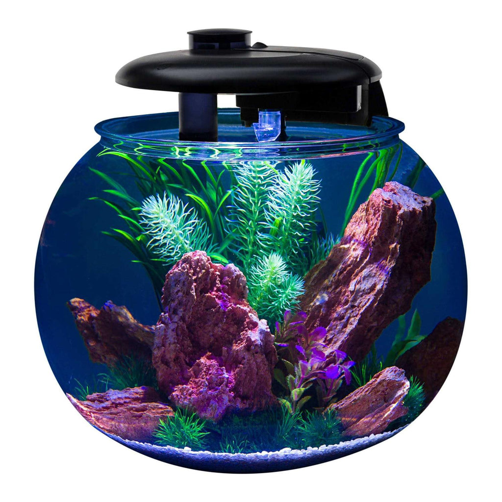 Penn-Plax Aquasphere 360 Polycarbonate Bowl Aquarium 14 Gallon J74358