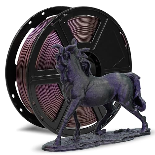 FLASHFORGE Rapid PLA Filament 1.75mm Ruby Red, 1kg Spool B504