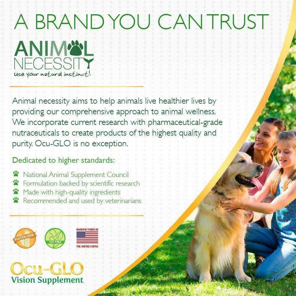 Ocu-GLO Powder Blend Vision Supplement for Medium to Large Dogs I35360