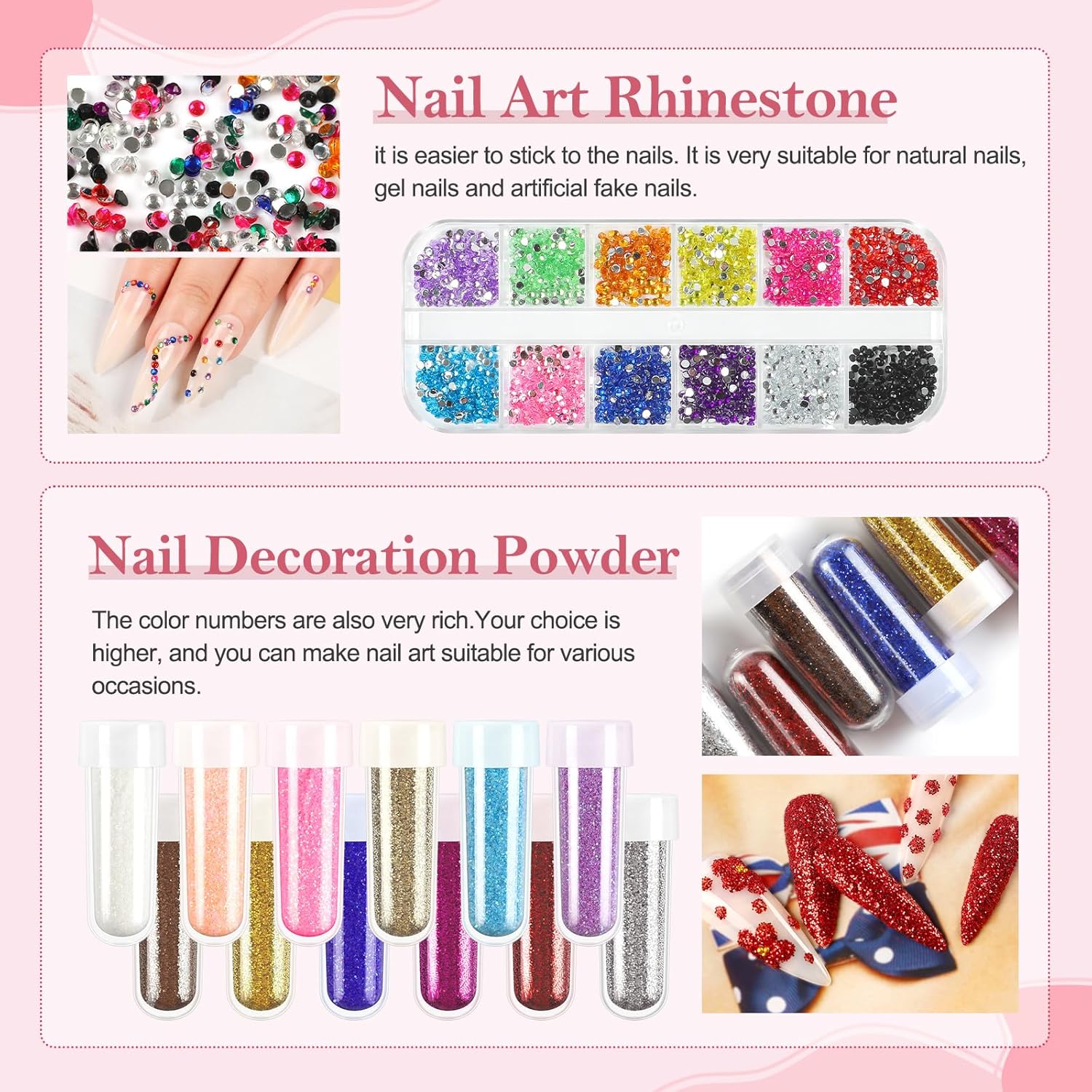 Gel Nail Polish Kit with UV Light and Drill Starter Set for Women S4212