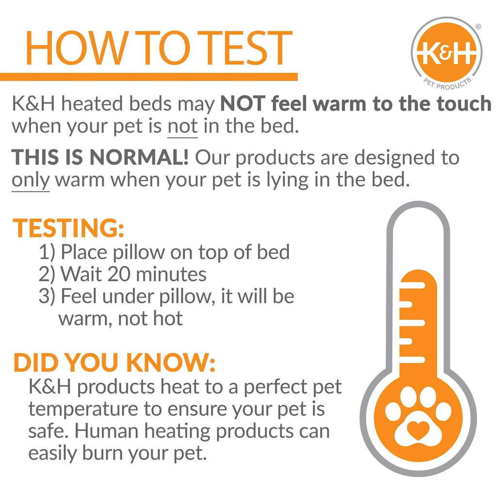 K&H Lectro-Soft Outdoor Heated Pet Bed U932625