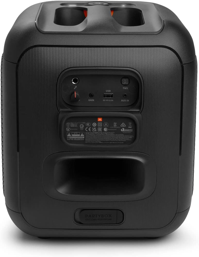 JBL PartyBox Encore Essential Bluetooth Karaoke Speaker with Wired Mic S486