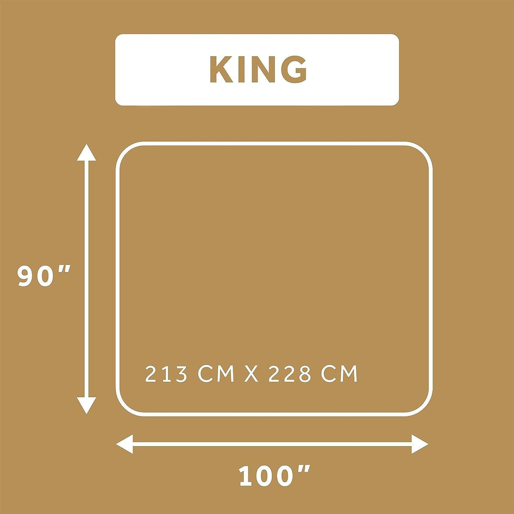 Sunbeam Royal Ultra Ivy Heated Blanket King D79966