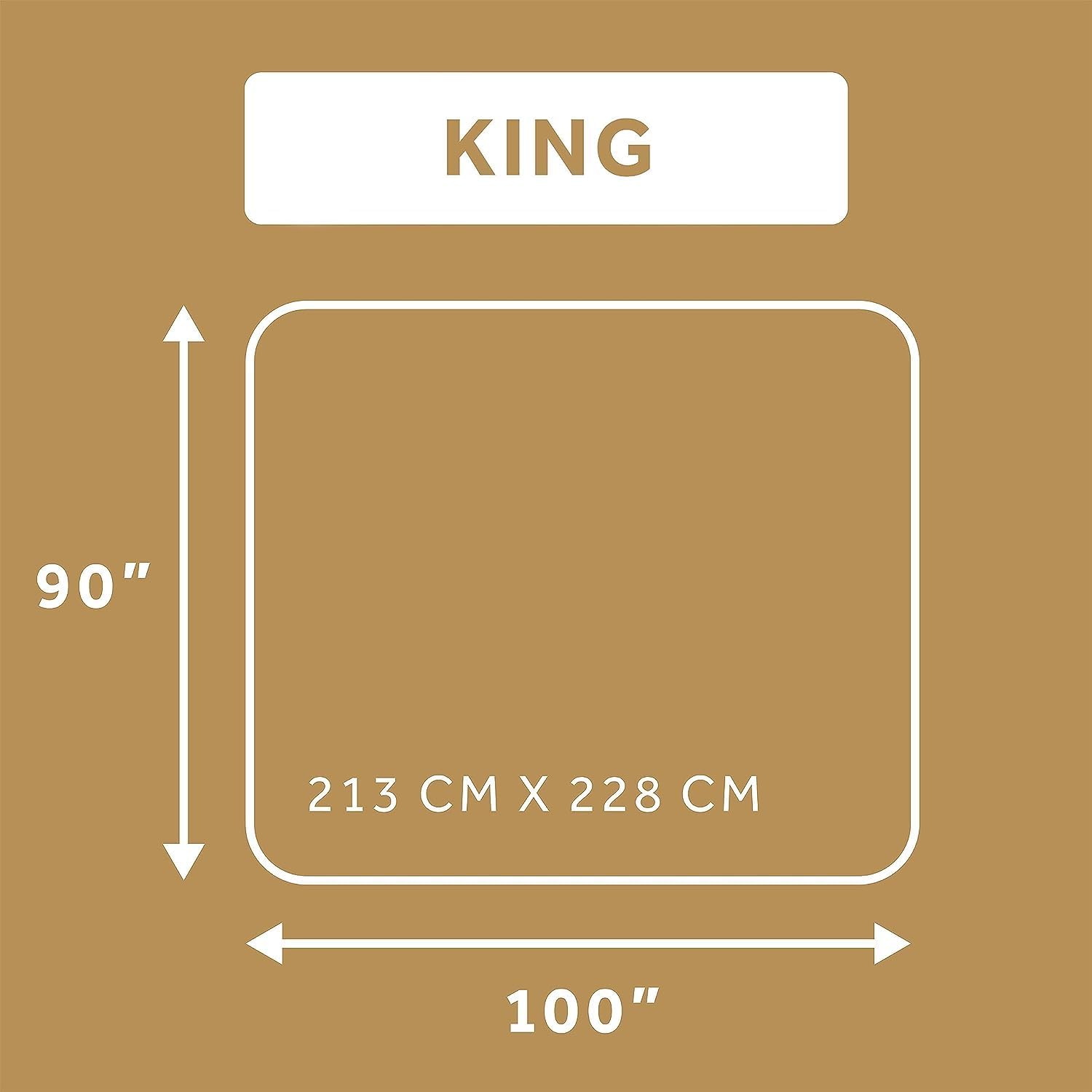 Sunbeam Royal Ultra Ivy Heated Blanket King D79966