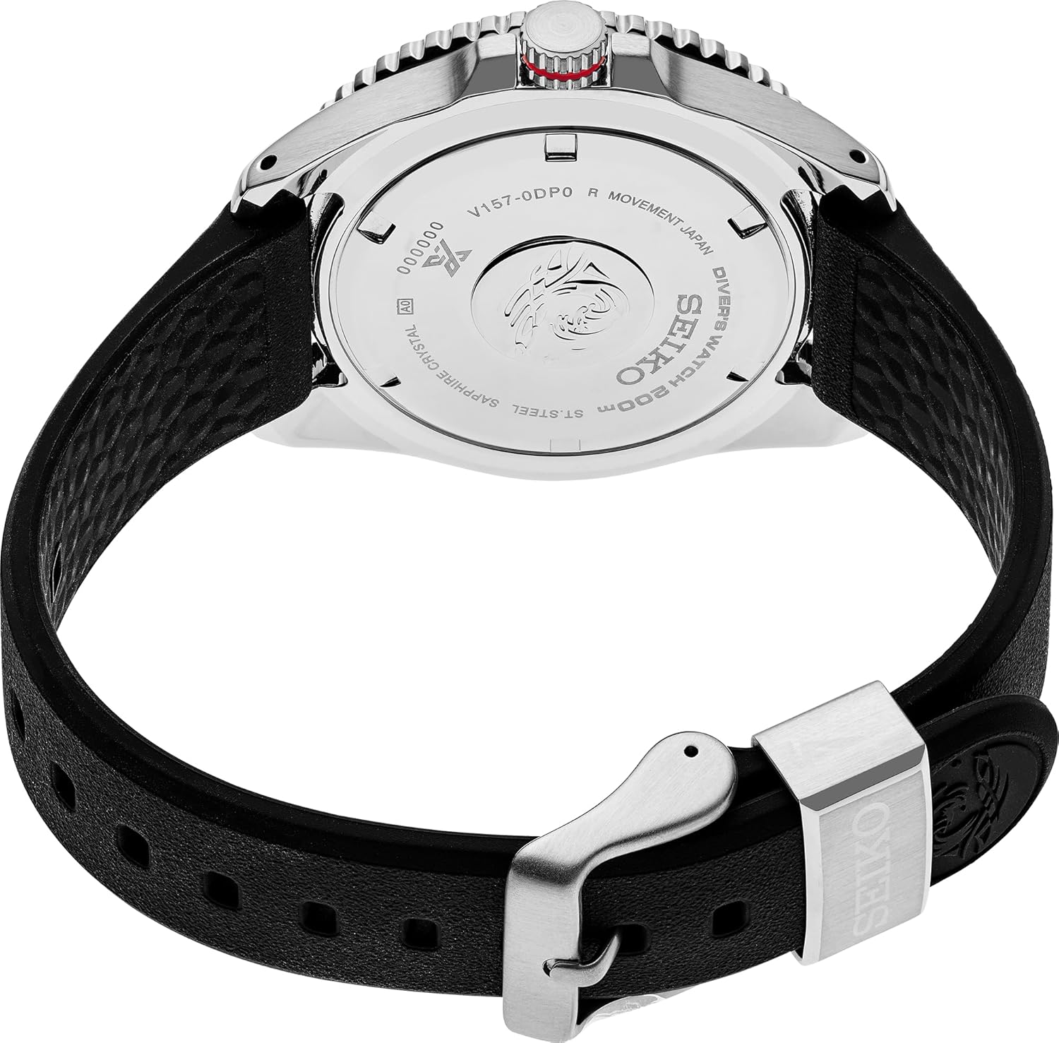 SEIKO Prospex Solar Dive Watch for Men, 200M Water Resistant W6499