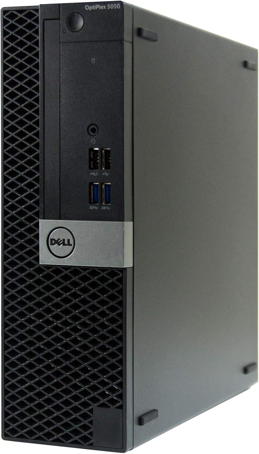 Dell OptiPlex 5060 SFF Intel Core i5-8500 3.0GHz, 16GB RAM, 256GB SSD, Windows 11 Pro 64bit (Renewed)
