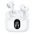Wireless Earbuds Bluetooth Headphones LED Power Display Earphones ANC Ear Buds with Charging Case Bluetooth 5.3 Hi-Fi Stereo for iPhone/Android,Valentine's Day Birthday Gifts (Rose Gold)