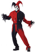 Adult Evil Jester Costume