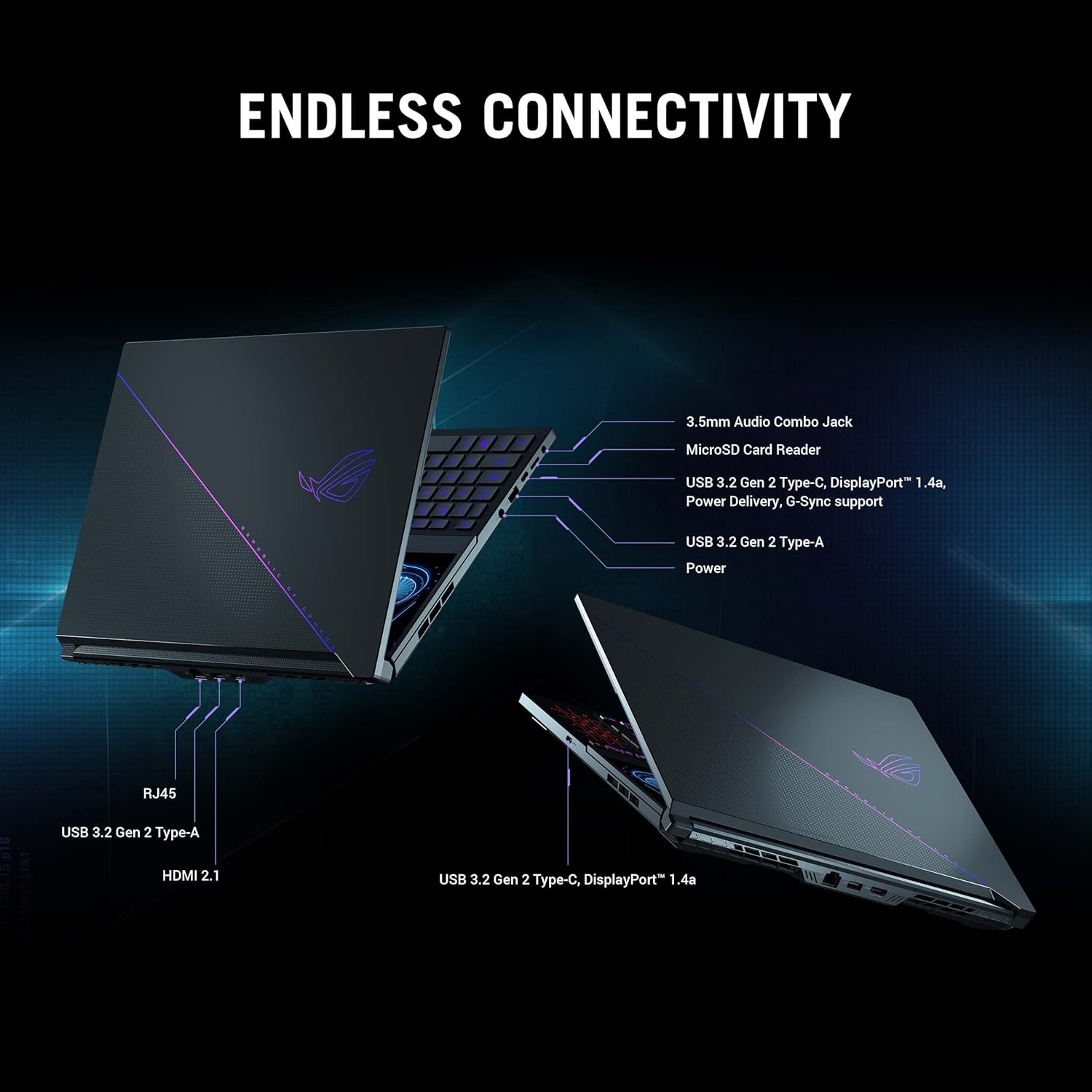 ASUS ROG Zephyrus Duo 16 (2022) Gaming Laptop, 16” 165Hz Display, RTX 3060, Ryzen 7 6800H, 16GB DDR5, 1TB SSD, Windows 11 G79026