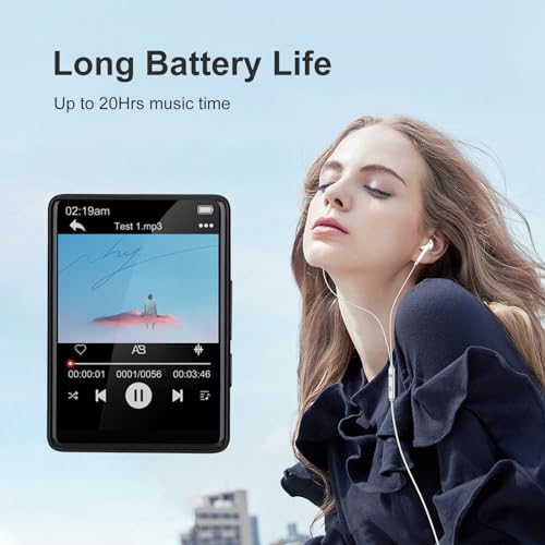 SKYBESS 2.4" Full Touch Screen MP3 Player with Bluetooth, 32GB C857