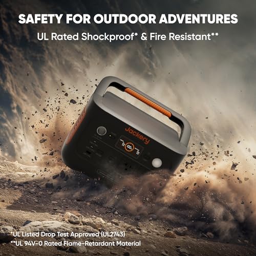 Jackery Explorer 600 Plus Portable Power Station 632Wh LiFePO4 Battery U101