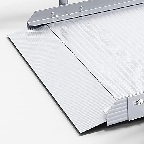 Empower Series Semi-Portable 36-inch Aluminum Wheelchair Ramp with Handrails, 72 inches G934291