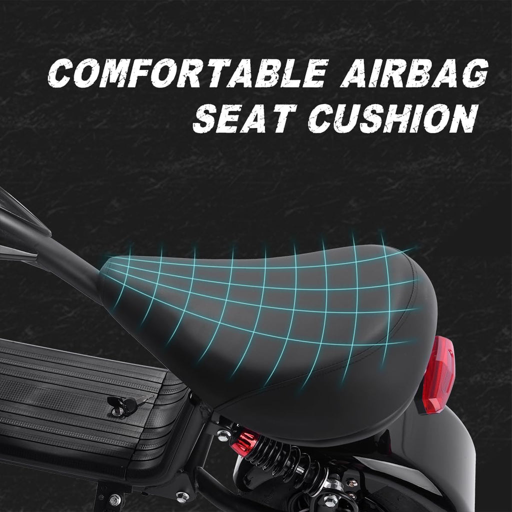 Citycoco Electric Scooter for Adults 800W Fat Tire 25 Mph H399