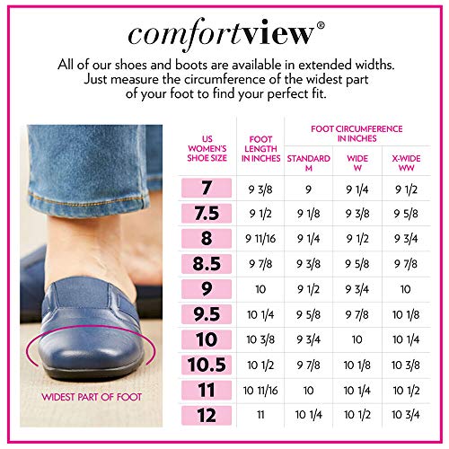 Comfortview Women's Wide Width Aneela Boot P445310
