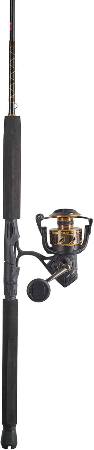 PENN Battle IV Spinning Reel and Fishing Rod Combo M856318