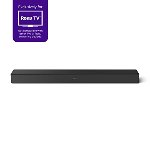 Roku TV Wireless Soundbar 2023 for RokuTV, Black K357286