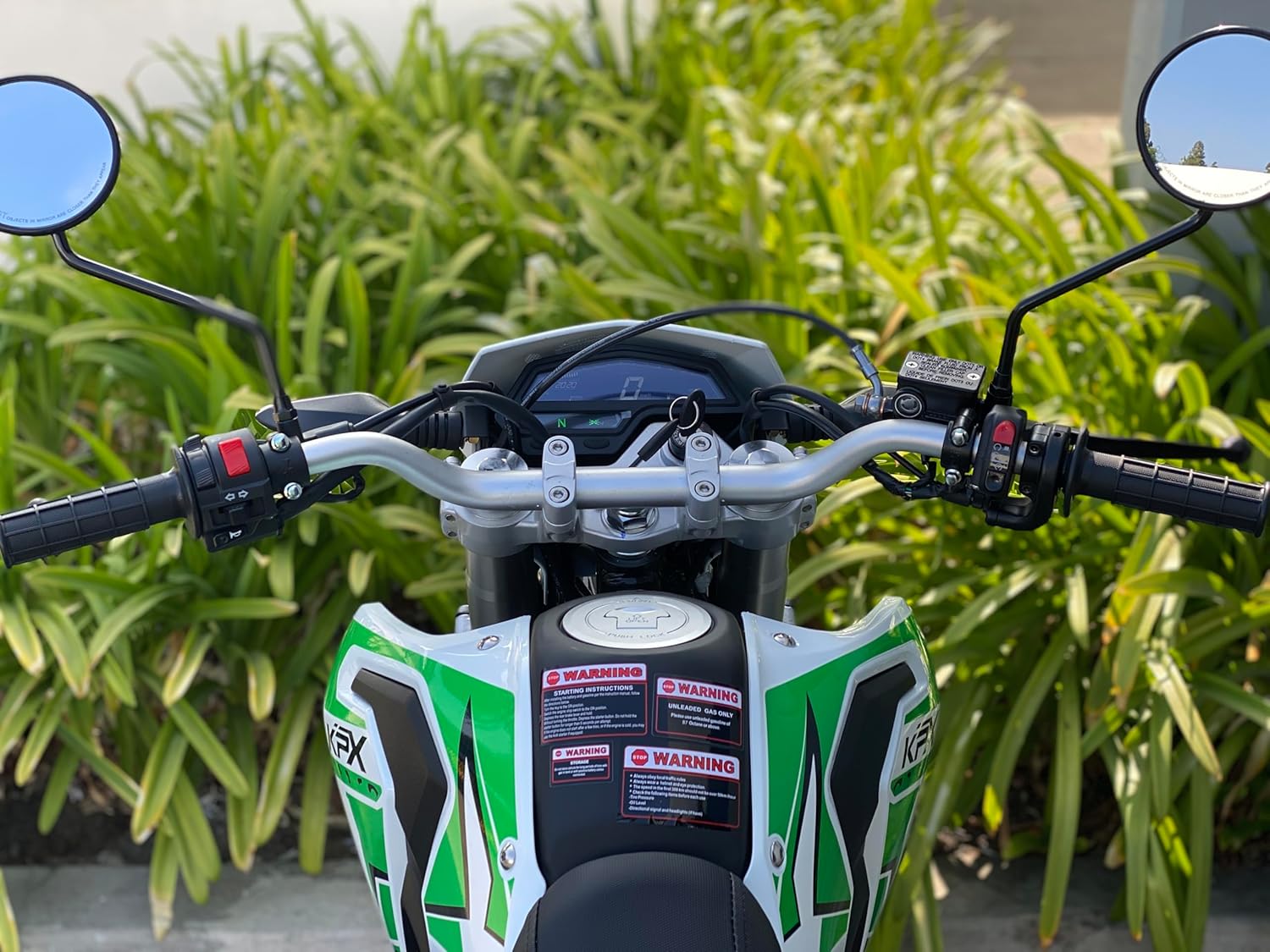 LIFAN KPX 250CC Dual Sport Enduro Motorcycle - Blue N76967
