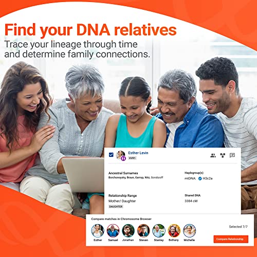 Family Finder Ancestry & DNA Test Kit, At-Home Sampling W541660