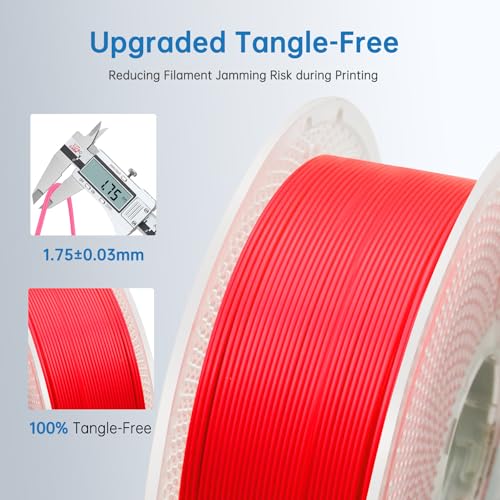 Glow in The Dark PLA 3D Printer Filament 1.75mm Multicolor 1KG Spool K36044