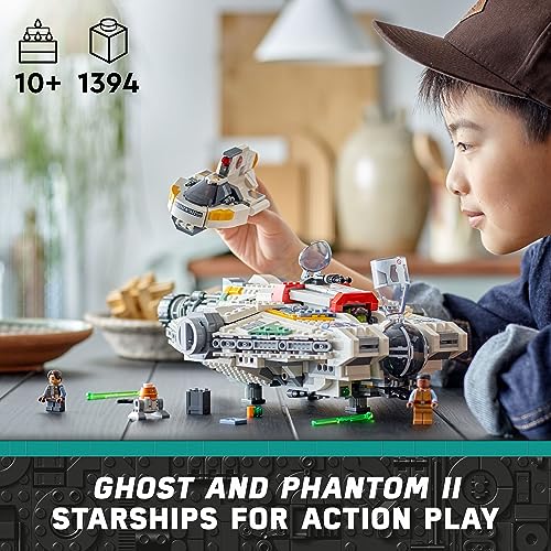 LEGO Star Wars Ahsoka Ghost & Phantom II Playset with 2 Starships and 5 Figures P7407