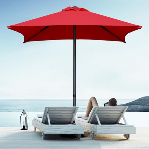 4.9 ft Patio Umbrella with UV Protection & Waterproof S76524