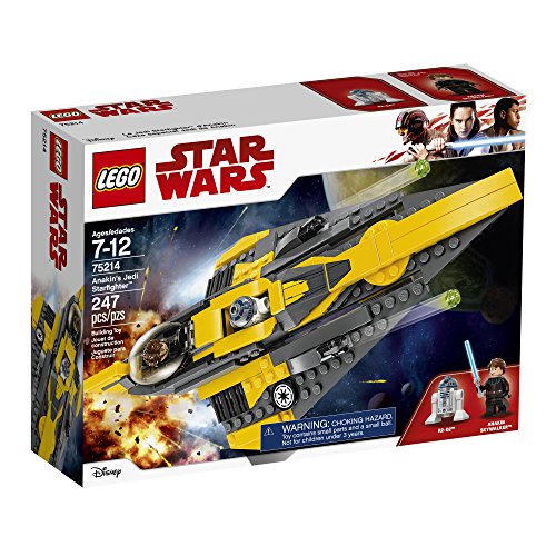 LEGO Star Wars Anakin's Jedi Starfighter Building Kit 75214 J70716