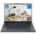 LENOVO ThinkPad E16 Gen 1 Business Laptop, 16" FHD+ Display, AMD Ryzen 7 7730U, 16GB RAM, 512GB SSD, Backlit Keyboard, Fingerprint Reader, HDMI, RJ-45, Wi-Fi 6, Windows 11 Pro, Black
