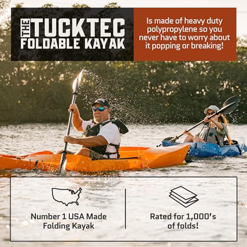 Tucktec 10' PRO Foldable Kayak for Adults, Made in USA V395460