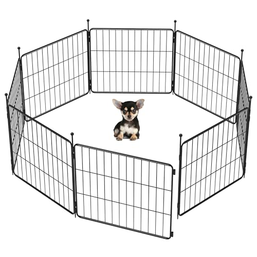 FXW MiniPaws Dog Playpen 8 Panels Portable for Indoor & Outdoor Y720