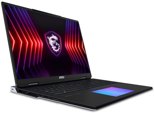 MSI Titan 18 HX Gaming Laptop, Intel Core i9-14900HX, RTX 4090, 18" UHD+ 120Hz R946